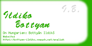 ildiko bottyan business card